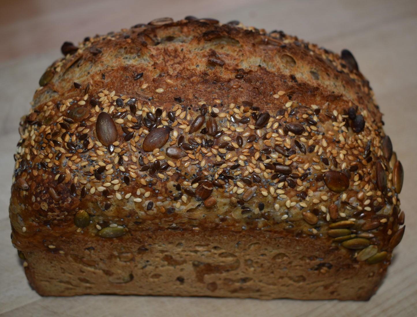 Malty Seedy Sourdough Loaf