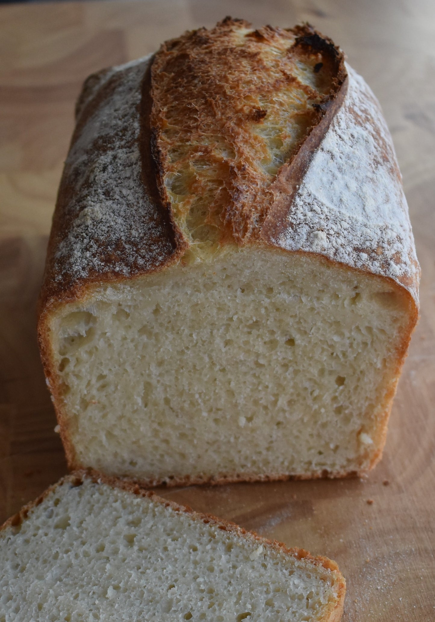 White Tin Sourdough Loaf