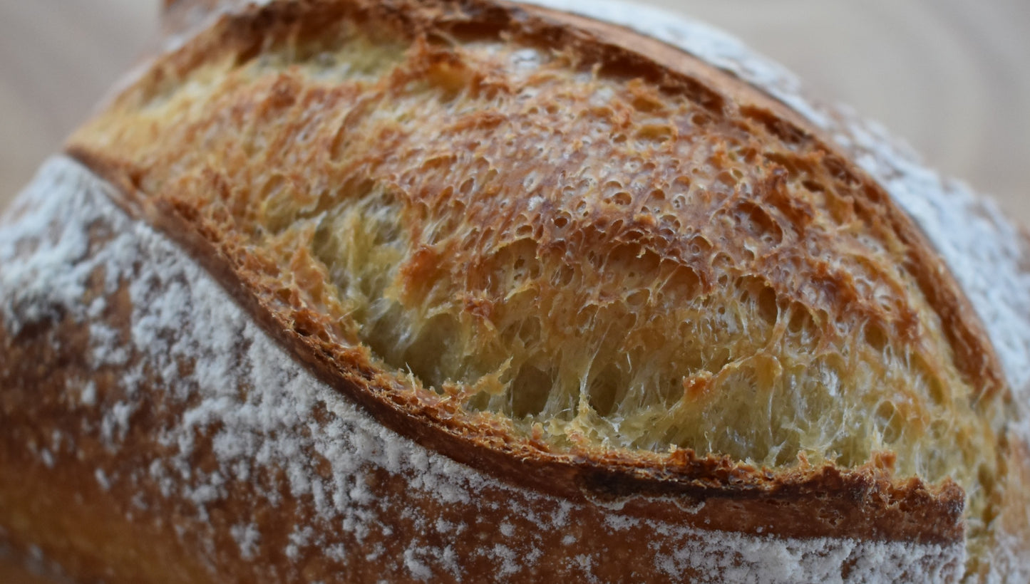 White Tin Sourdough Loaf